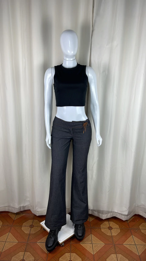 Calça jeans escura vintage TAM 38