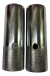 Pedalines Par De Acero 38mm Eje 3/8 Bicicleta Cromados
