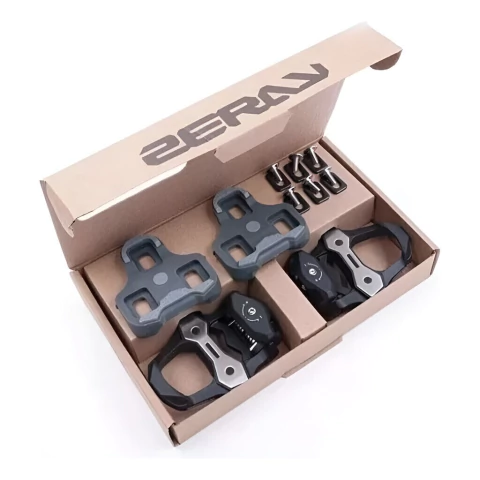 Pedales Automáticos Bicicleta Ruta Zeray Carbono C/ Calas