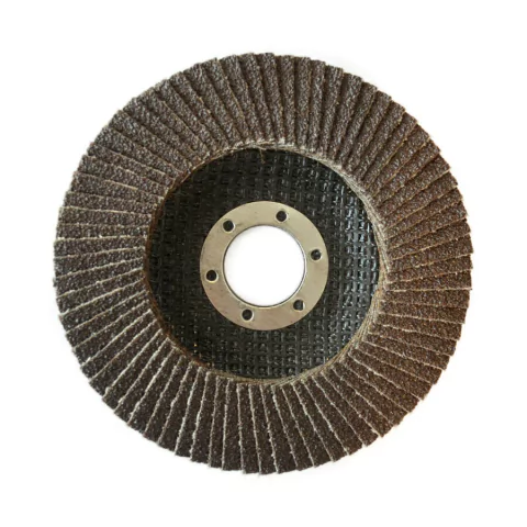 DISCO FLAP BAROVO 4.5" GRANO 40 OXIDO ALUMINIO