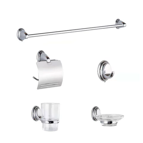 SET DE ACCESORIOS METALICOS 5 PIEZAS LINEA DRAVA GLOA SAM-LD5