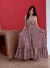 Vestido Indiano Longo Babado Nas Costas na internet