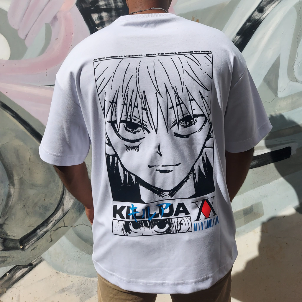 Camiseta Oversized Hunter x Hunter Killua ASTRVM
