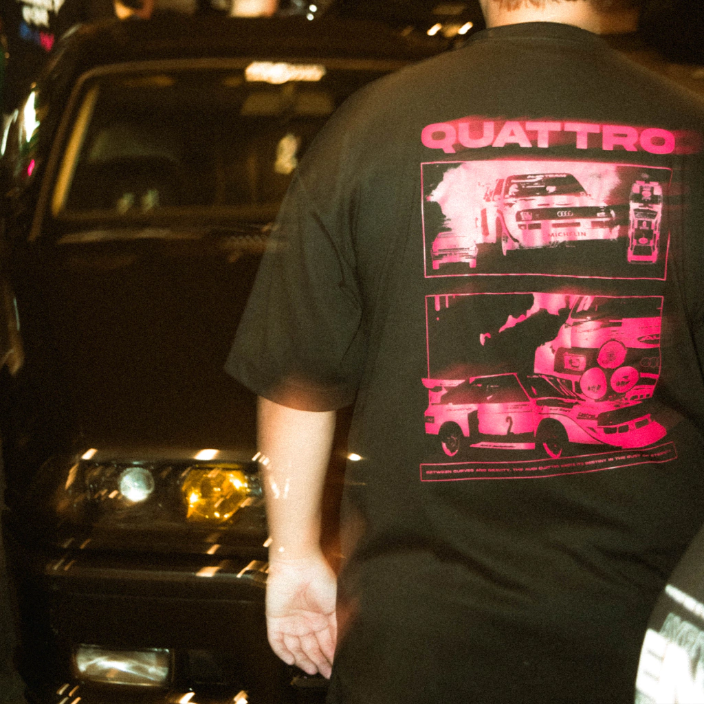 Camiseta Oversized Audi Quattro Rally ASTRVM