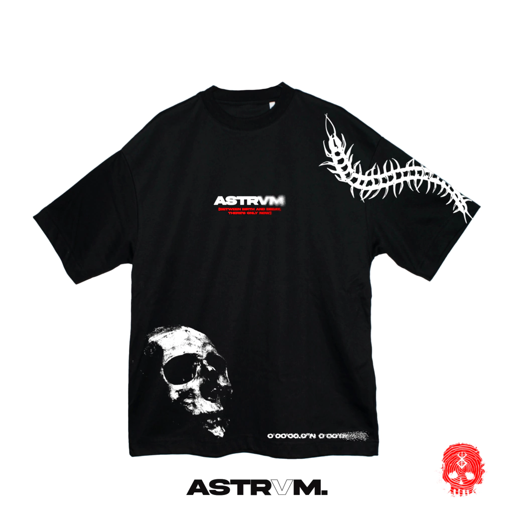 Camiseta Oversized Death ASTRVM