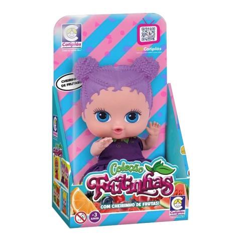 Boneca Frutinhas Uva 2510 -Cotiplás