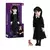 Boneca Vandinha Addams + Mãozinha Wandinha Articulada Vinil - comprar online