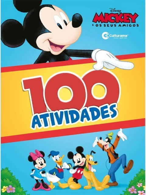 100 Atividades Mickey e Seus Amigos - comprar online
