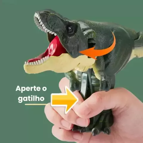 Dinossauro Musical Com Gatilho Mexe Corpo - comprar online