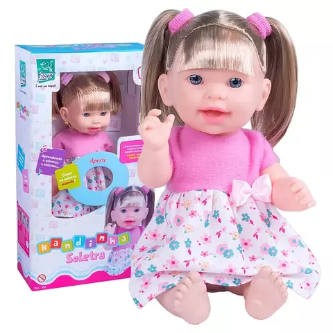 Boneca Nandinha Soletra -Super Toys - comprar online