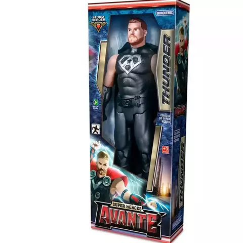 Boneco Super Heroes Avante Thunder 40cm