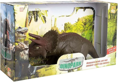 Dinossauro Triceratops Grande- Bee Toys - comprar online