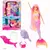 Barbie Sereia Cores Mágicas Cabelo Rosa- Mattel - comprar online