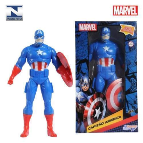 Boneco Marvel Capitão América All 22cm 885222-Seasons