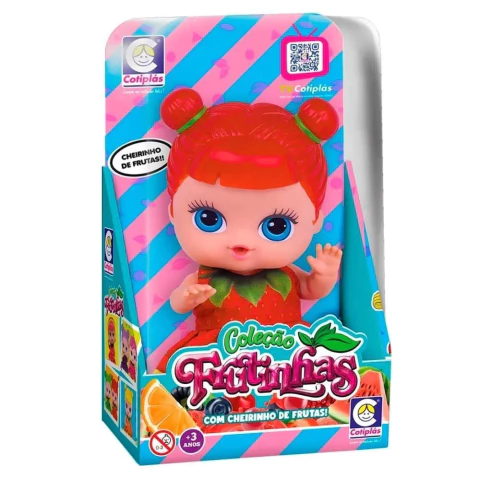 Boneca Frutinhas Morango 2508 -Cotiplás