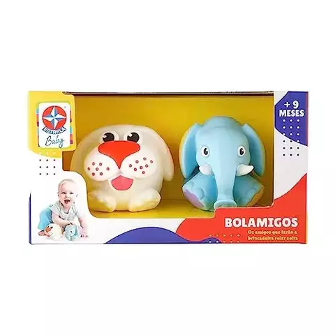 Bonecos Em Vinil Bolamigos Estrela Baby - 0058 - comprar online