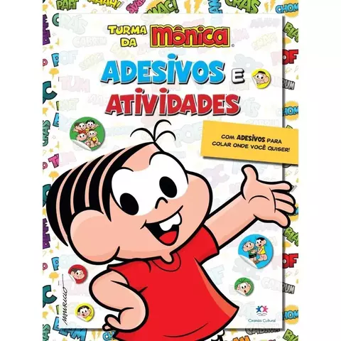 Turma da Mônica com Adesivos e Atividades - Ciranda Cultural - comprar online