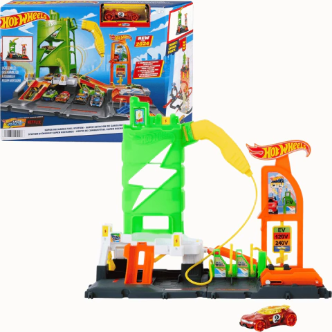 Pista Posto De Gasolina Hot wheels -Mattel - comprar online