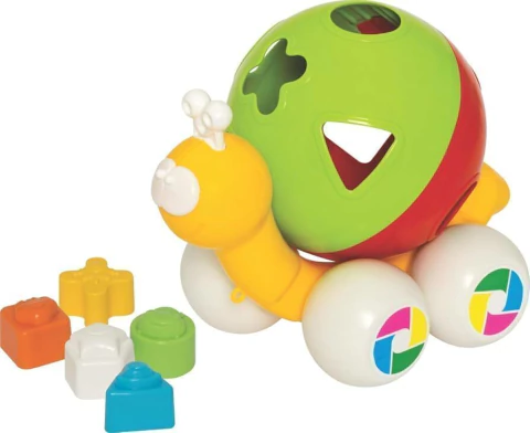 Caracol com Blocos - Merco Toys