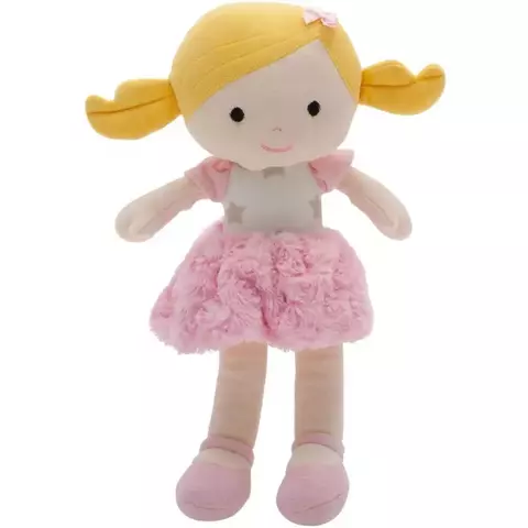 Pelúcia Boneca Malu Loira 35cm - ZIP - comprar online