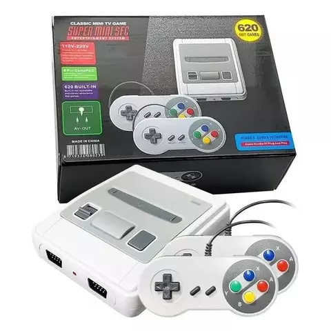 Super Game Retrô Portatil Nintendo 620 Jogos - comprar online