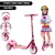 Patinete Infantil Sweet Game com 3 Rodas - Bandeirante