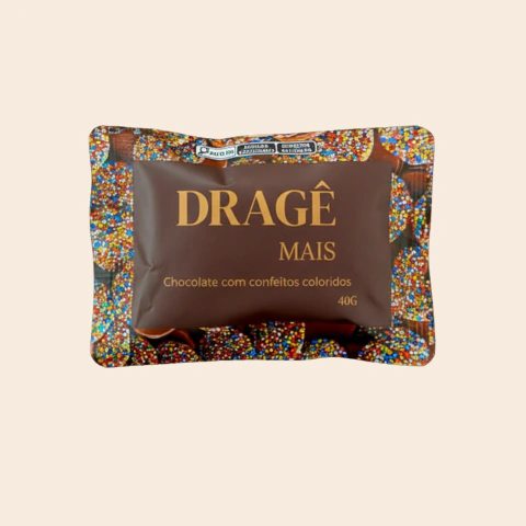 Chocolate Dragê Ao Leite 40g