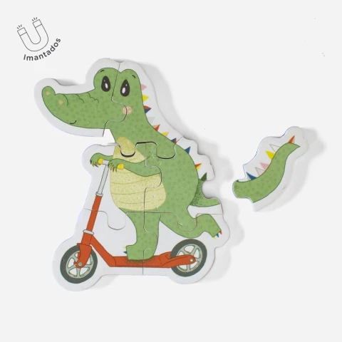 PUZZLE COCODRILO IMANTADO