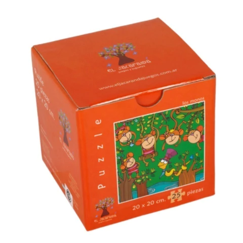 ROMPECABEZAS LOS MONOS 25 piezas - comprar online