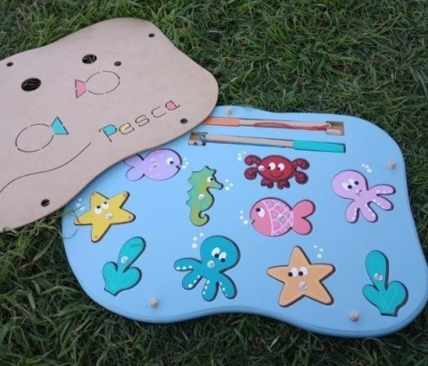 ENCASTRE PESCA CON IMAN GRANDE - comprar online