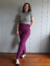 Blusa Cinza com Gola