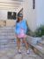 Camisa Oversized Azul - comprar online