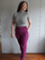 Blusa Cinza com Gola - comprar online