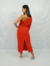 Vestido Manga Única Vermelho na internet