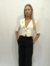 Blazer Linho Curto Off White