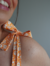 Vestido Floral Laranja na internet