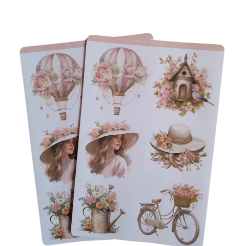 Adesivo Vintage Rosinha