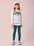 CONJUNTO LEGGING E MOLETOM COM ESTAMPA DE PAETÊ ANIMÊ