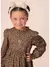 VESTIDO TRICOLINE FLORAL ONCINHA PITUCHINHUS - comprar online
