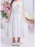 VESTIDO MAXI FLOR BORDADOS PITUCHINHUS - comprar online