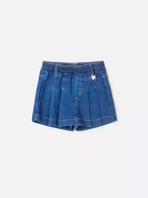 SHORT SAIA JEANS COM PREGAS ANIMÊ - comprar online