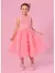 VESTIDO FRUFRU TULE COLAR BORDADO COM CINTO PITUCHINHUS - comprar online