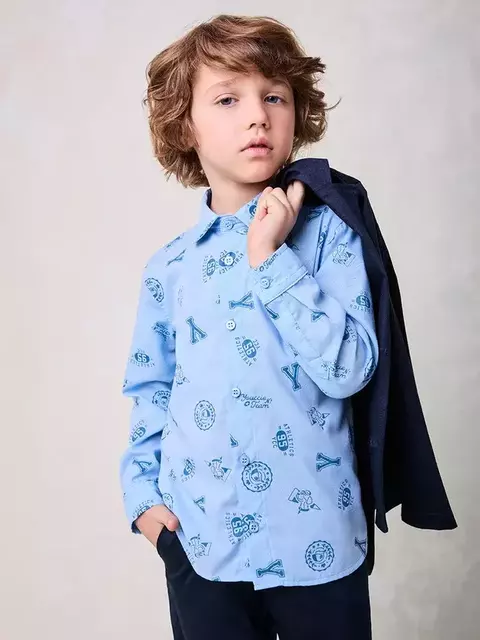 CAMISA ESTAMPA ÍCONES YOUCCIE