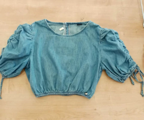 BLUSA JEANS CROPPED DIMY CANDY