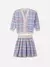 COJUNTO TWEED CARDIGAN E SAIA ANIME na internet