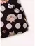 Imagem do COLETE PUFFER ESTAMPA POA E CACHORROS PRETO - PITUCHINHUS