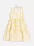 Imagem do VESTIDO COMPOSE XADREZ VICHY AMARELO E OFF - ANIME