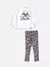 CONJUNTO BLUSA MOLETOM LAÇO E LEGGING JACQUARD LAÇOS MOMI - comprar online