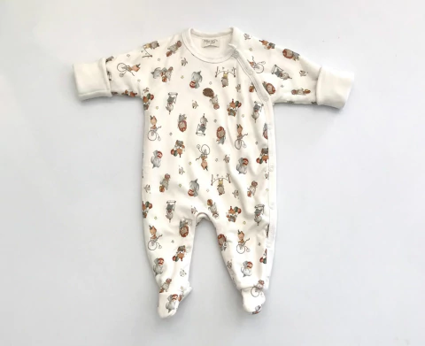 MACACAO FORRADO SUEDINE E SOFT ANIMAIS NO CIRCO OFF - MINI&CO - comprar online