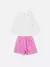 CONJUNTO BLUSA MANGA LONGA E SHORT CORAÇÕES ANIMÊ na internet